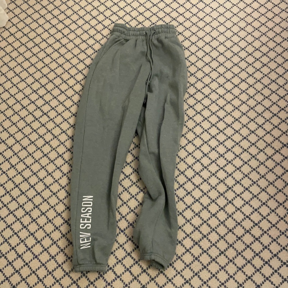 Missguided Teal/Mint Joggers
